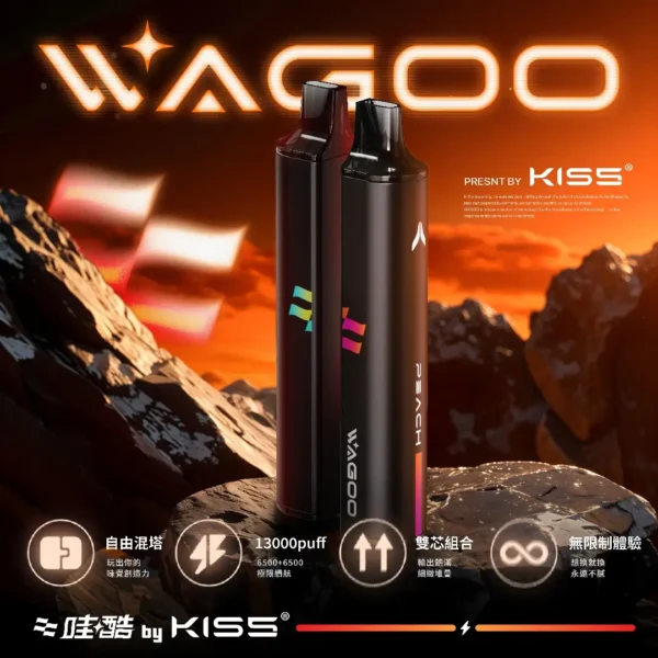 97c99b4678a4cee3c7bb27a69a00dadb.webp WAGOO 哇酷 KIS5 6500型 | 雙芯霧化結構瞬變 78 轉迷幻美學 徹底終結漏油噩夢