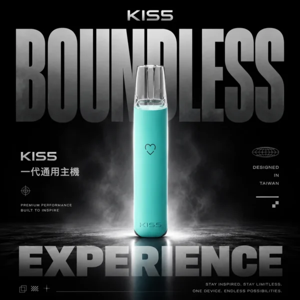KIS5鎧斯一代主機電子煙 | 通用一代煙彈 雙火力模式TypeC快充穩定霧化體驗