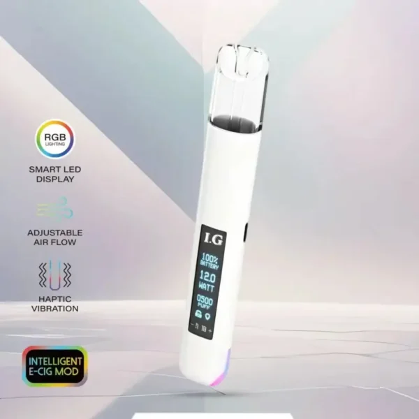 E7_99_BD_E8_89_B2-e1771840286178-800x800-1.webp I.G 一代通用主機 | 通用平台設計兼容主流煙彈 口感平衡表現穩定 深受台灣玩家喜愛