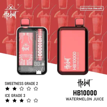 Hebat喜貝拋棄式一次性10000口-2.webp Hebat 喜貝10000拋棄式電子煙 | 大容量長效續航設計 清爽霧感穩定輸出隨身口袋型