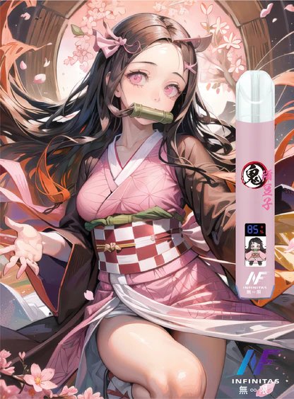 INF 無限 x 鬼滅聯名款主機 | 限定聯名收藏設計  動漫潮流質感霧化穩定輸出機身