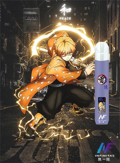 INF 無限 x 鬼滅聯名款主機 | 限定聯名收藏設計  動漫潮流質感霧化穩定輸出機身