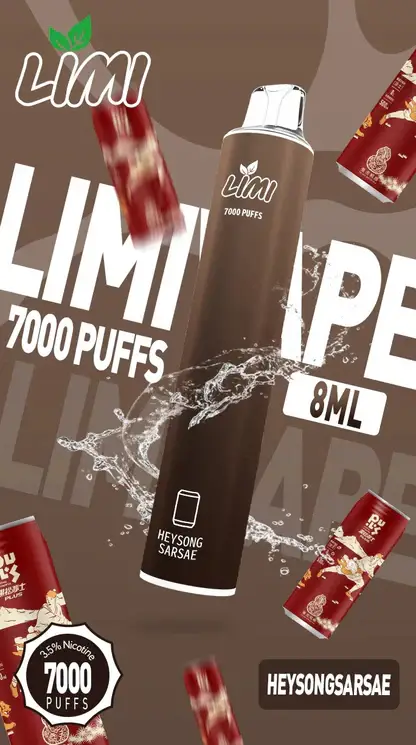 LIMI拋棄式一次性7000口-14.webp LIMI 7000口拋棄式|化繁為簡的工藝結晶清透綿長的入喉享受 高濃度果香冰感層次