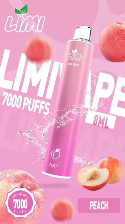 LIMI拋棄式一次性7000口.webp LIMI 7000口拋棄式|化繁為簡的工藝結晶清透綿長的入喉享受 高濃度果香冰感層次